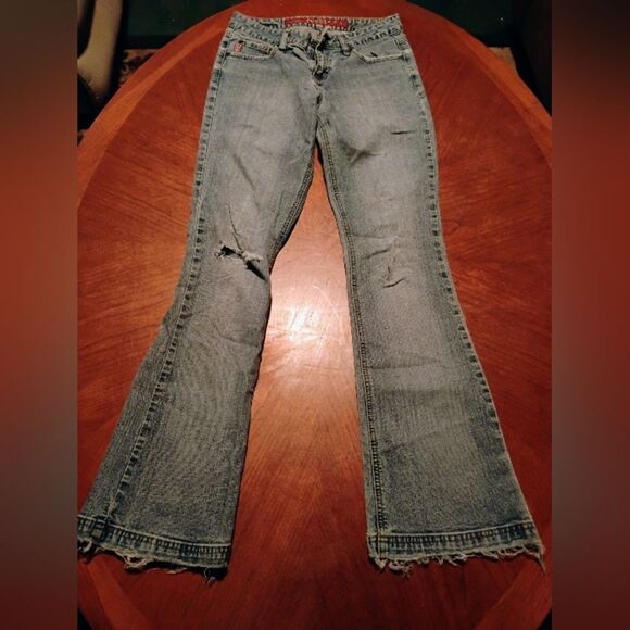 Women's Blue Jeans by Mudd - Size: 1    (1030) - Picture 1 of 7